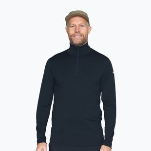 Férfi Termoaktiv pulóver Devold Breeze Plus Merino 200 Zip Neck ink