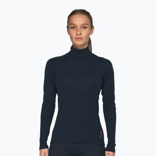 Női Termoaktiv pulóver Devold Adventure Merino 190 High Neck ink