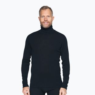 Férfi Termoaktiv pulóver Devold Adventure Merino 190 High Neck ink