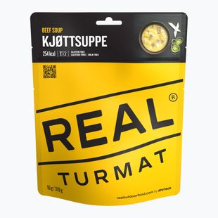 Fagyasztva szárított élelmiszer Real Turmat Beef Soup 55 g