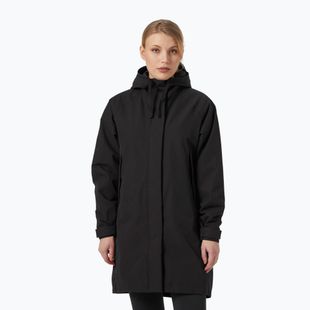 Női télikabát Helly Hansen Mono Material szigetelt esőkabát fekete 53652_990