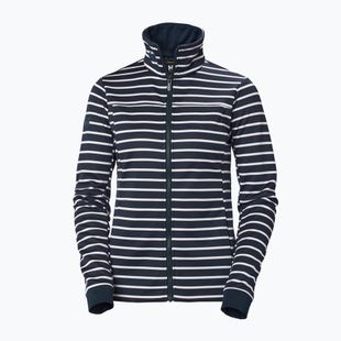 Női vitorlás pulóver Helly Hansen Crew Fleece navy stripe
