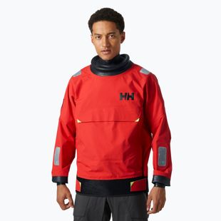 Férfi vitorlás kabát Helly Hansen Aegir Race Light Smock 2.0 alert piros