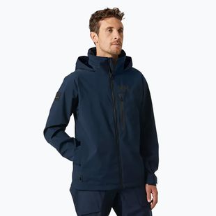 Férfi vitorlás kabát Helly Hansen HP Racing Hooded navy