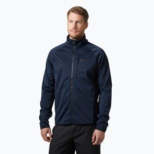 Férfi vitorlás pulóver Helly Hansen Hp Windproof Fleece 2.0 navy