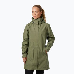 Helly Hansen női mackintosh Aden hosszú kabát lev zöld