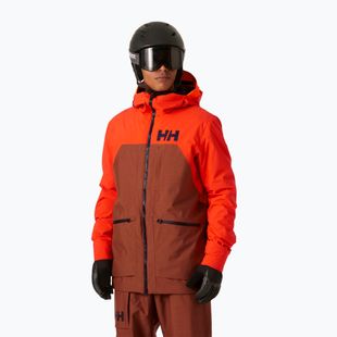 Férfi síkabát Helly Hansen Straightline Lifaloft 2.0 iron oxide
