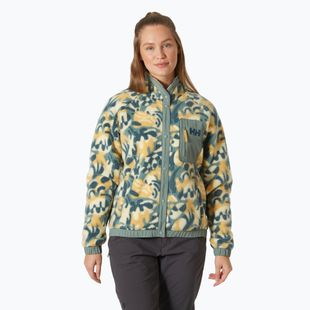 Női pulóver Helly Hansen Imperial Printed Pile Snap sand bruce aop
