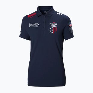Női galléros póló Helly Hansen Crew Tech Polo navy