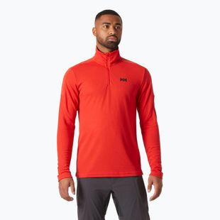 Férfi vitorlás pulóver Helly Hansen Hp 1/2 Zip Pullover 2.0 riasztás piros