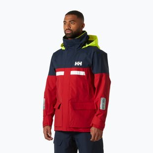 Férfi vitorlás dzseki Helly Hansen Pier 4.0 piros