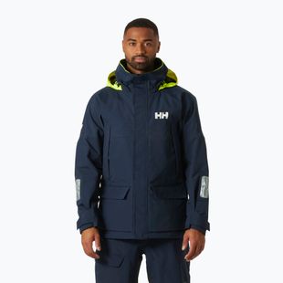 Férfi Helly Hansen Pier 4.0 esőkabát, navy színű