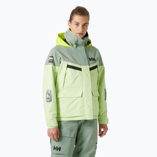 Helly Hansen Pier 4.0 mosott lime női vitorlás kabát
