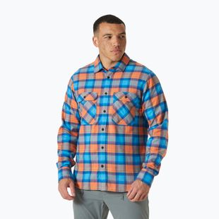 Helly Hansen Férfi Lokka Organic Flannel bonfire fjell kockás ing