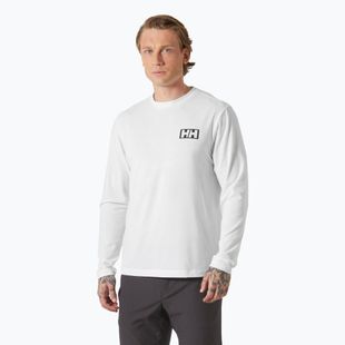 Férfi Helly Hansen Skog Graphic hosszú ujjú fehér