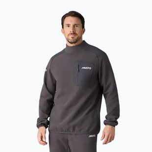 Férfi vitorlás pulóver Musto Storm Fleece Midlayer carbon
