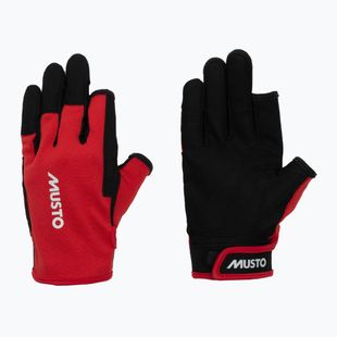 Musto Essential Sailing hosszú ujjú vitorlás kesztyű 2.0 valódi piros vitorlás kesztyű