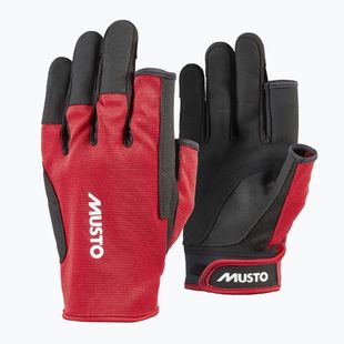 Musto Essential Sailing hosszú ujjú vitorlás kesztyű 2.0 valódi piros vitorlás kesztyű