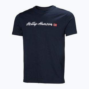 Férfi Helly Hansen Core Graphic T 2.0 T-shirt navy