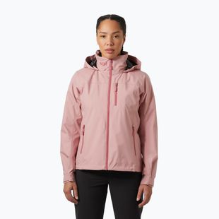 Női vitorlás kabát Helly Hansen Crew Hooded Midlayer 2.0 rózsaszín só