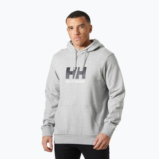 Férfi pulóver Helly Hansen HH Logo Hoodie grey/melange