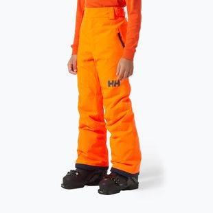 Helly Hansen gyermek sínadrág Legendás neon narancssárga színben