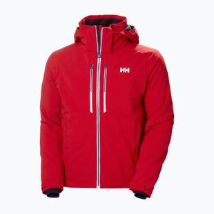 Férfi sí dzseki Helly Hansen Alpha Lifaloft piros