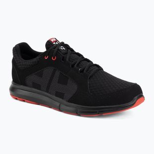 Férfi cipők Helly Hansen Ahiga V4 Hydropower off black/alert red