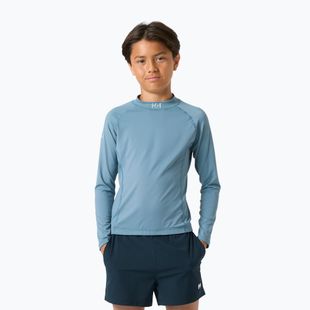 Gyerek úszó hosszú ujjú felső Helly Hansen Waterwear Rashguard Jr washed navy