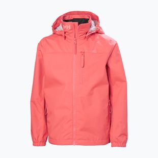 Gyerek vitorlásdzseki Helly Hansen Crew Hooded Jr 41813 sunset pink