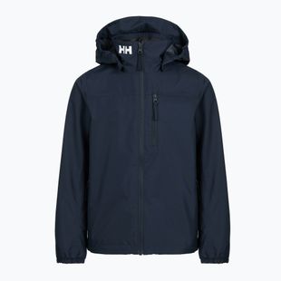 Gyerek vitorlásdzseki Helly Hansen Crew Hooded Jr 41813 navy