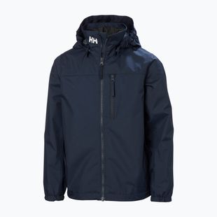 Gyerek vitorlásdzseki Helly Hansen Crew Hooded Jr 41813 navy