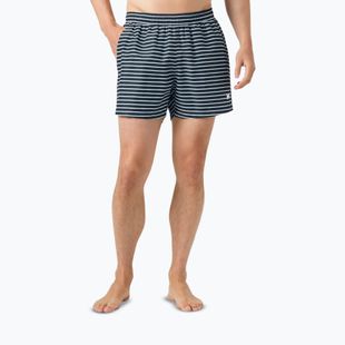 Férfi vitorlás rövidnadrág Helly Hansen Newport Trunk 4.5" navy stripe aop