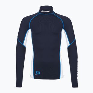 Férfi úszó hosszú ujjú felső Musto Championship Rash Guard navy/white