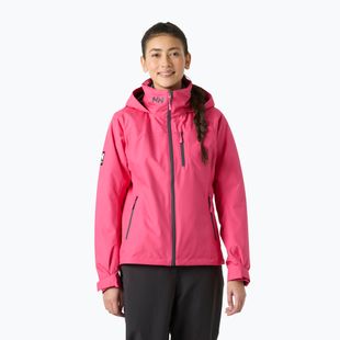 Női vitorláskabát Helly Hansen Crew Hooded Midlayer 2.0 hot pink