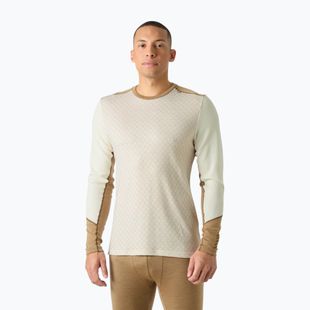 Férfi Termoaktiv pulóver Helly Hansen Lifa Merino Midweight Crew snow monogram aop