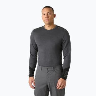 Férfi Termoaktiv pulóver Helly Hansen Lifa Merino Midweight Crew thunder grey