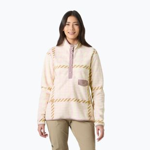 Női polár pulóver Helly Hansen Maridalen Printed Fleece pink shake broxburn plaid