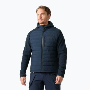 Férfi hibrid kabát Helly Hansen Skagen Hybrid Knit Insulator navy