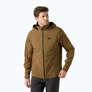 Férfi vitorláskabát Helly Hansen HP Racing Lifaloft Hood sepia