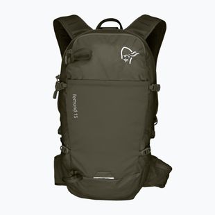Túrahátizsák NORRONA Femund Econyl70 15 l olive night
