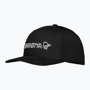 Baseballsapka NORRONA Flexfit 3D caviar black