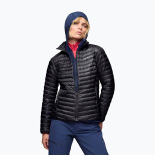 Női pehelykabát NORRONA Trollveggen Down800 Super Light caviar black