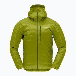 Férfi szélálló dzseki NORRONA Faketind Aero60 Zip Hood golden lime