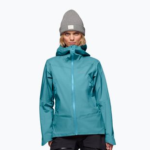 Női esőkabát NORRONA Falketind Gore-Tex brittany blue