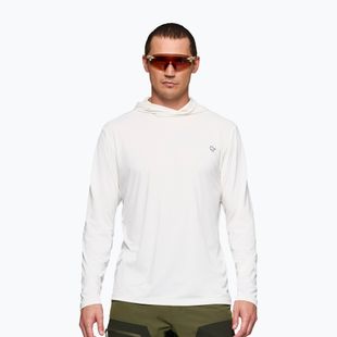 Férfi trekking pulóver NORRONA Femund Tech Hood snow white