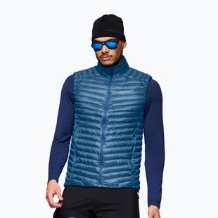 Ujjatlan NORRONA Trollveggen Down800 Super Light dark blue