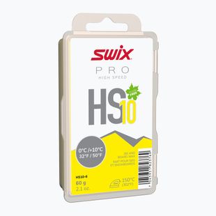 Síléc wax Swix HS10 Yellow 0°C/+10°C 60 g