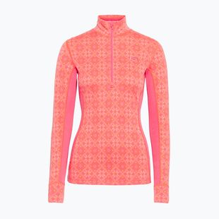 Női Termoaktiv pulóver KARI TRAA Rose Half Zip bubblegum