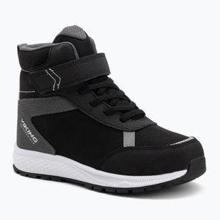 Viking Footwear Equip Warm Waterproof 1V gyermek hócsizma fekete/szürke